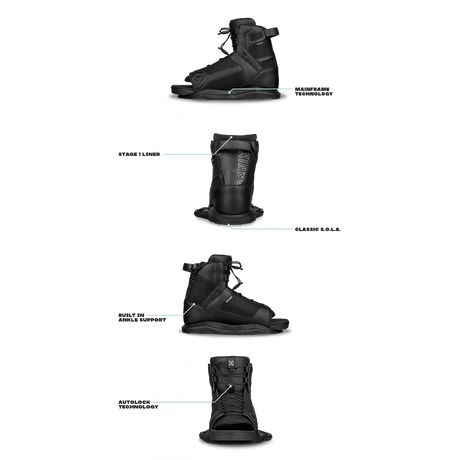 2026 Ronix Divide Wakeboard Bindings