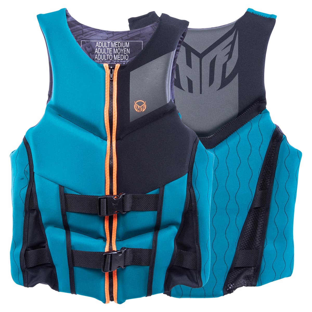 2024 HO Mens Phoenix CGA Water Ski Vest Wake Effects