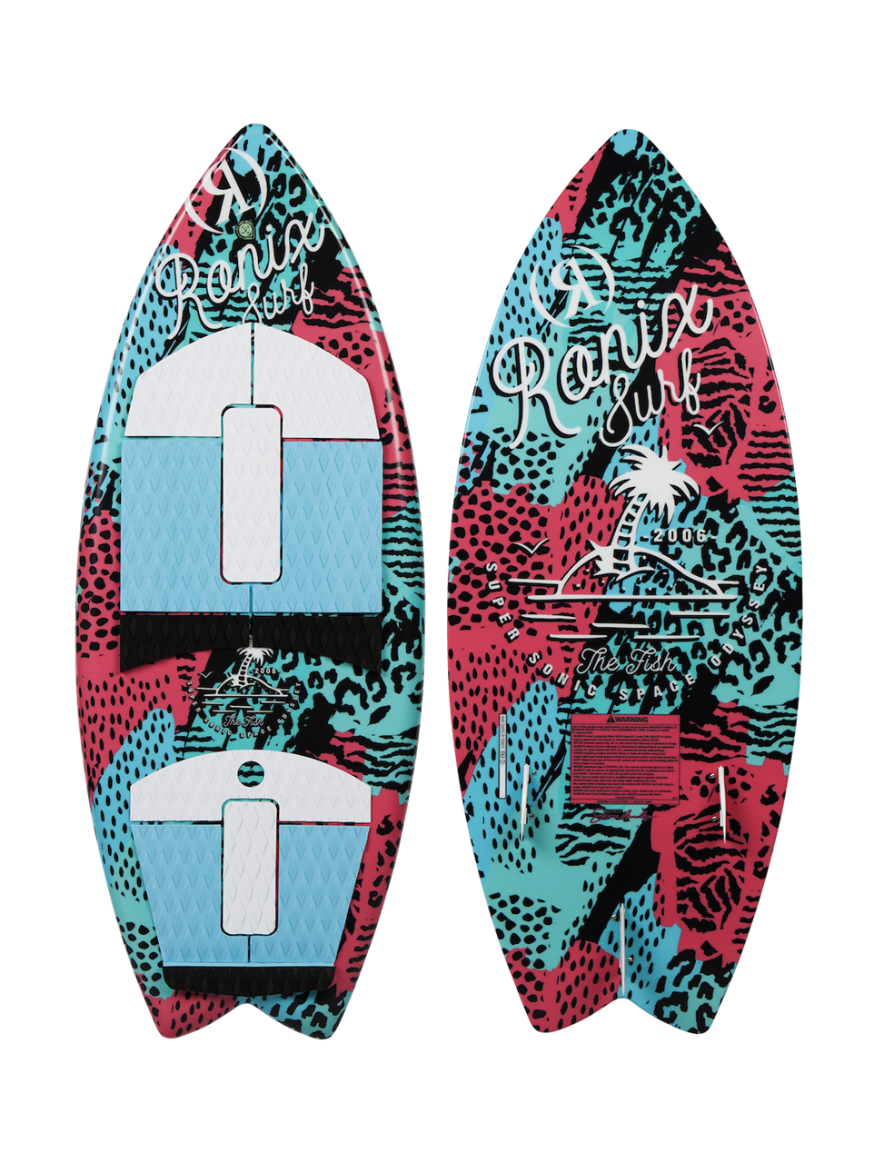 2024 Ronix Girls Super Sonic Space Odyssey Fish Wakesurfer
