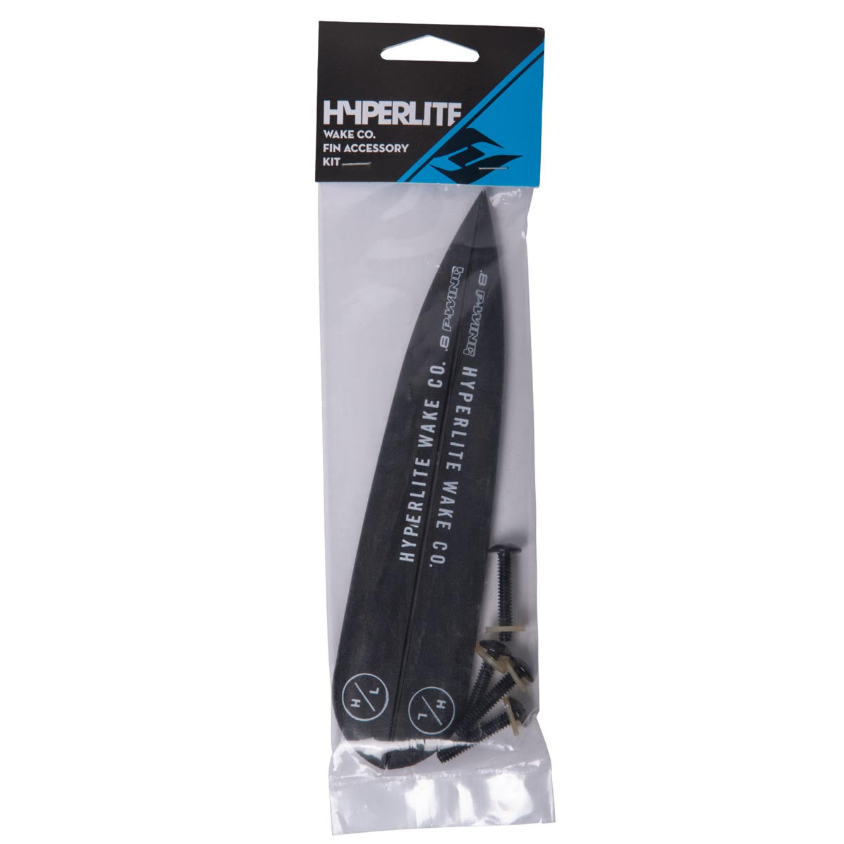 Hyperlite .8 P-Wing 2 Pack Fin Kit Black