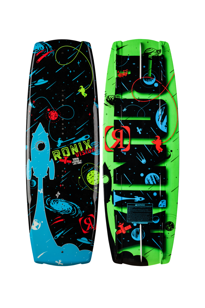 2025 Ronix Boys Vision Wakeboard With Ronix Vision Bindings