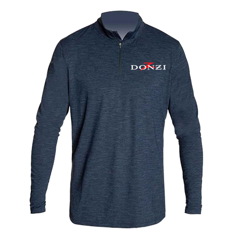 Donzi UPF Dri Fit Quarter Zip Long Sleeve