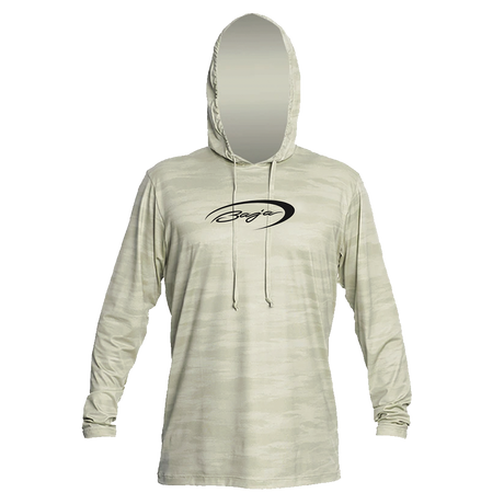 Baja Marine Low Pro Dri Fit Sun Hoodie Stone Camo