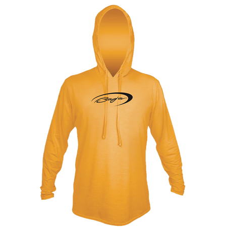Baja Marine Low Pro Dri Fit Sun Hoodie Orange