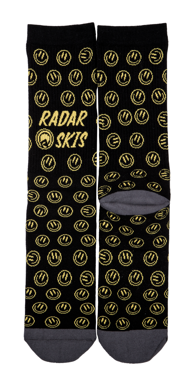 Radar Skis Smiley Gang Crew Socks