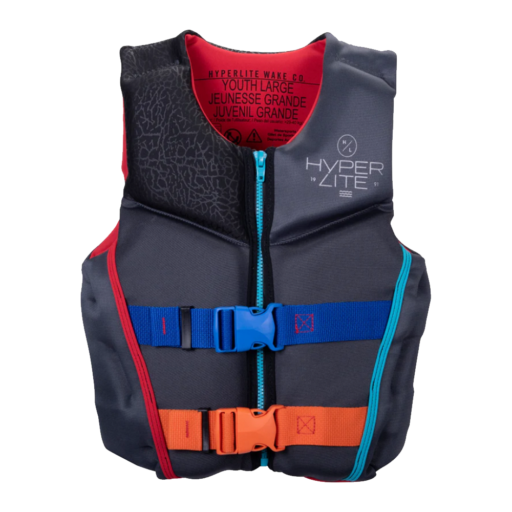 Hyperlite Boys Youth Indy Large Life Jacket Hyperlite Boys Youth Indy Large Life Jacket