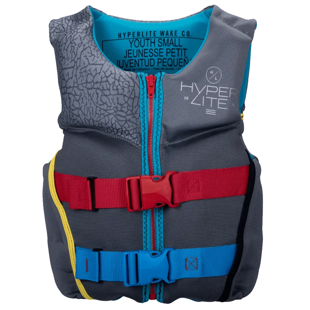 Hyperlite Boys Youth Small Indy Life Jacket – Wake Effects