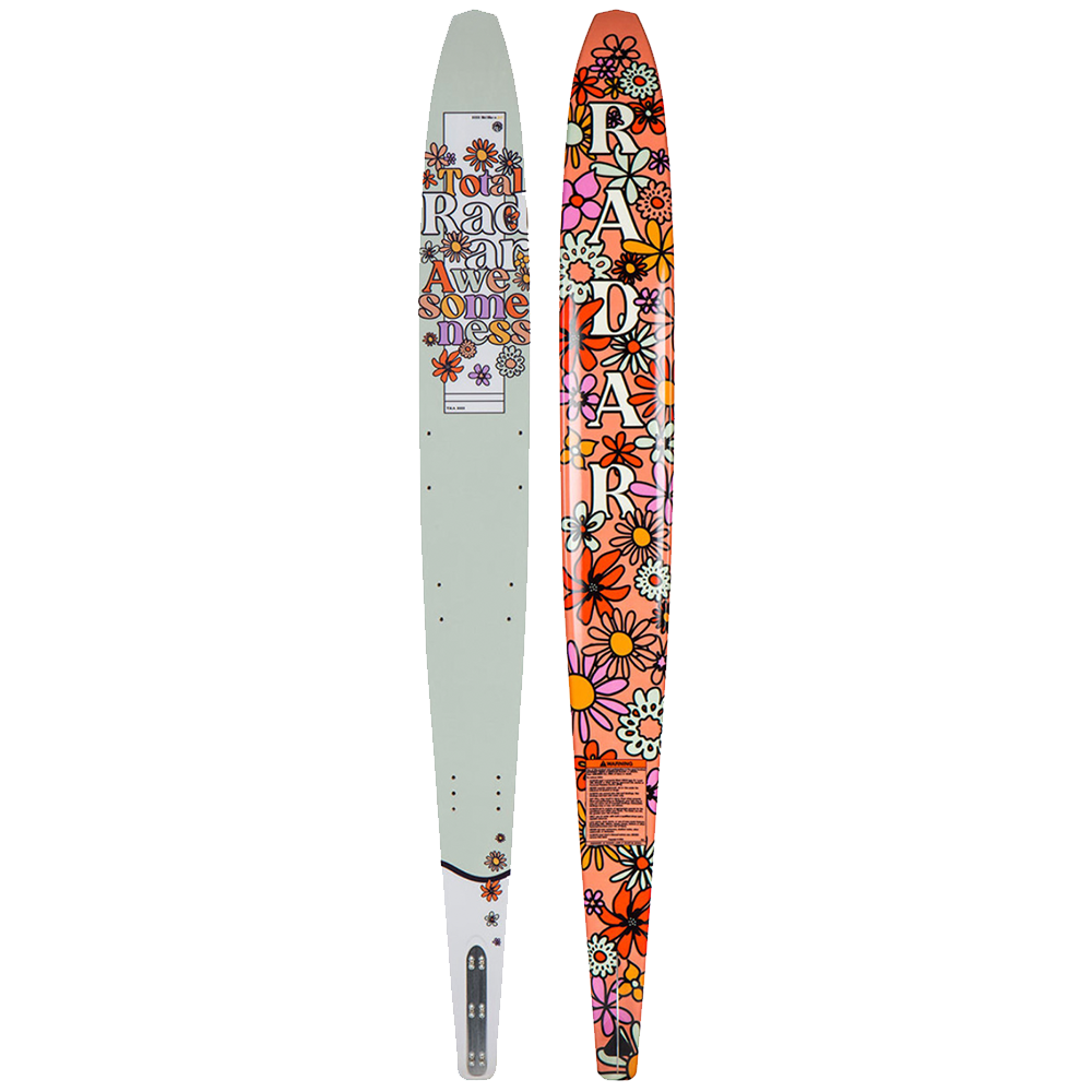 2024 Radar T.R.A. Girls Flower Power Slalom Ski