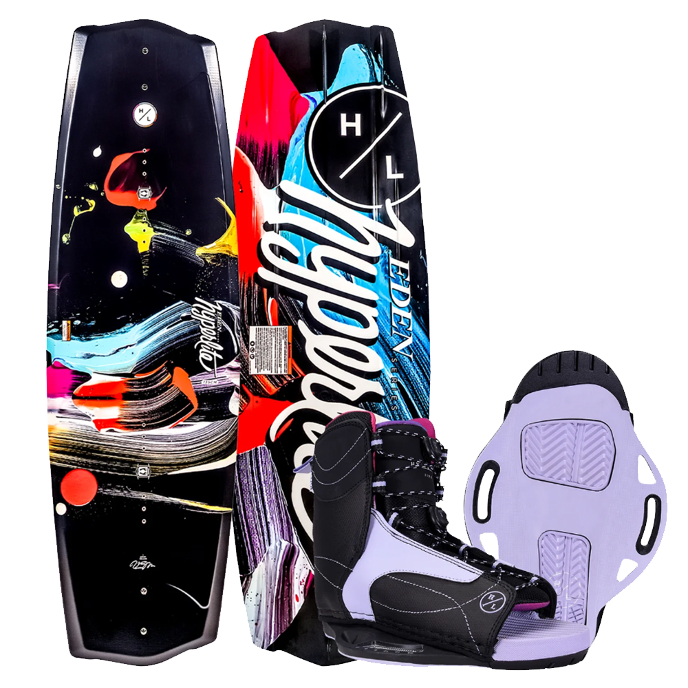 2025 Hyperlite Eden 2.0 Wakeboard With Hyperlite Jinx Bindings