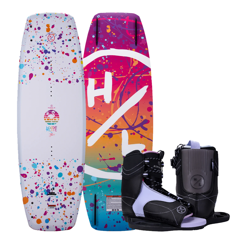 2025 Hyperlite Murray Jr Girls With Hyperlite Jinx Kids Bindings