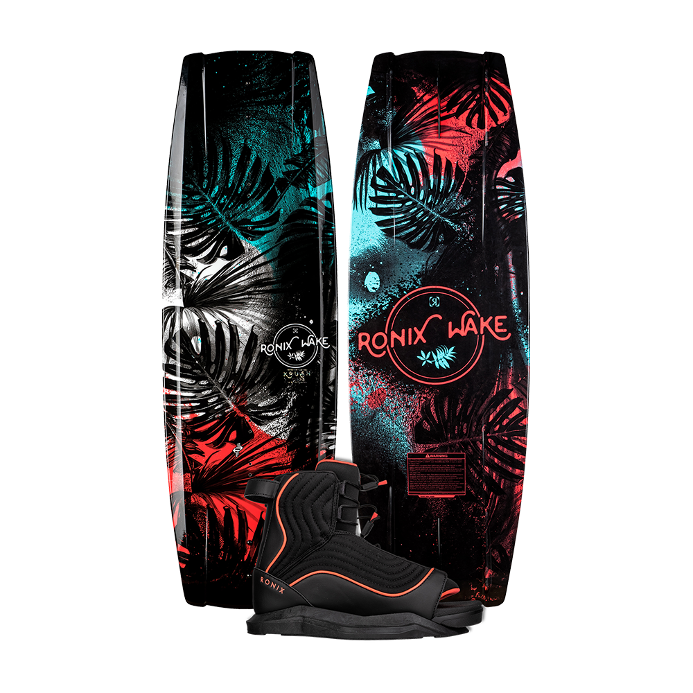 2025 Ronix Girls Krush Wakeboard With Ronix Luxe Bindings