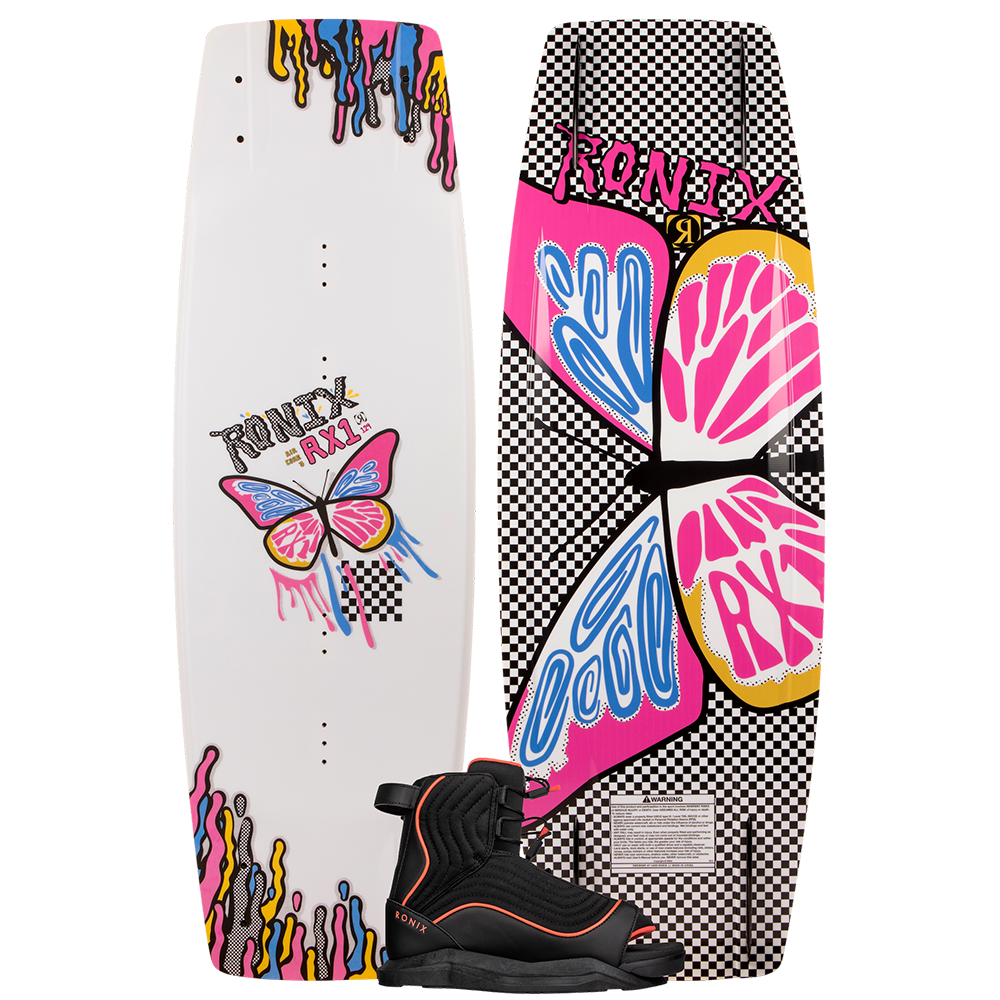 2025 Ronix Girls RX1 Wakeboard With Ronix Luxe Bindings