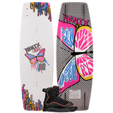 2025 Ronix Girls RX1 Wakeboard With Ronix Luxe Bindings