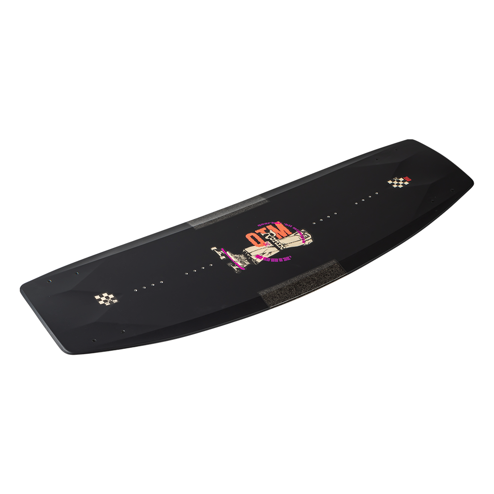 2025 Ronix Womens Quarter Til Midnight Wakeboard With Ronix Luxe Bindings