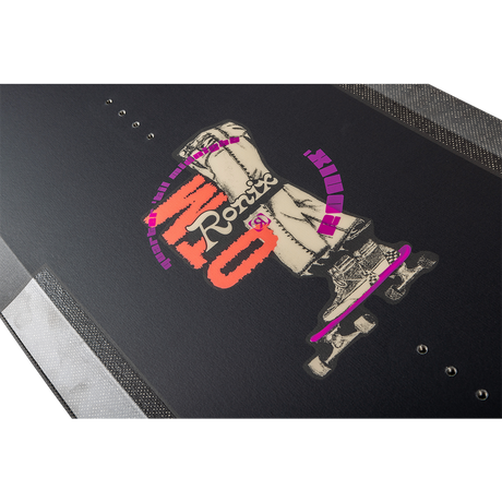 2025 Ronix Womens Quarter Til Midnight Wakeboard With Ronix Luxe Bindings