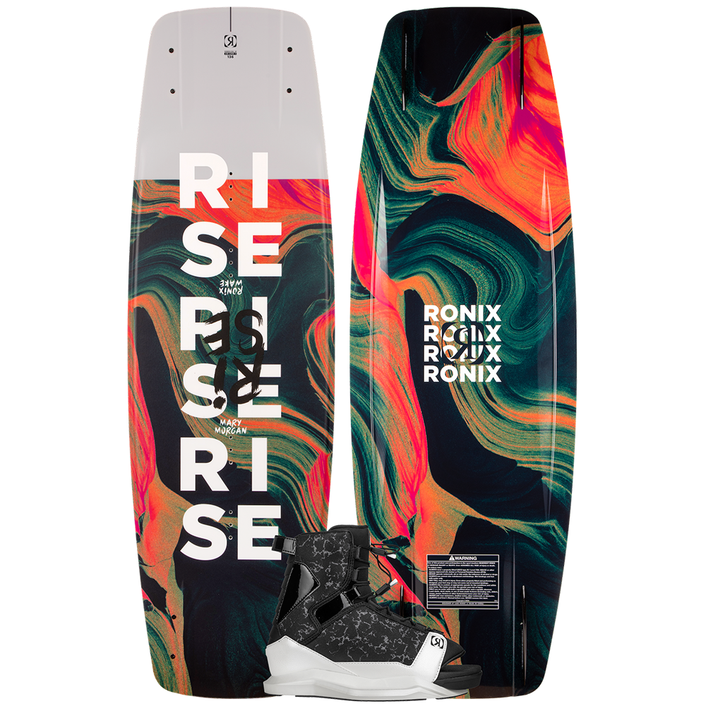 2025 Ronix Womens Rise Wakeboard With Ronix Halo Bindings