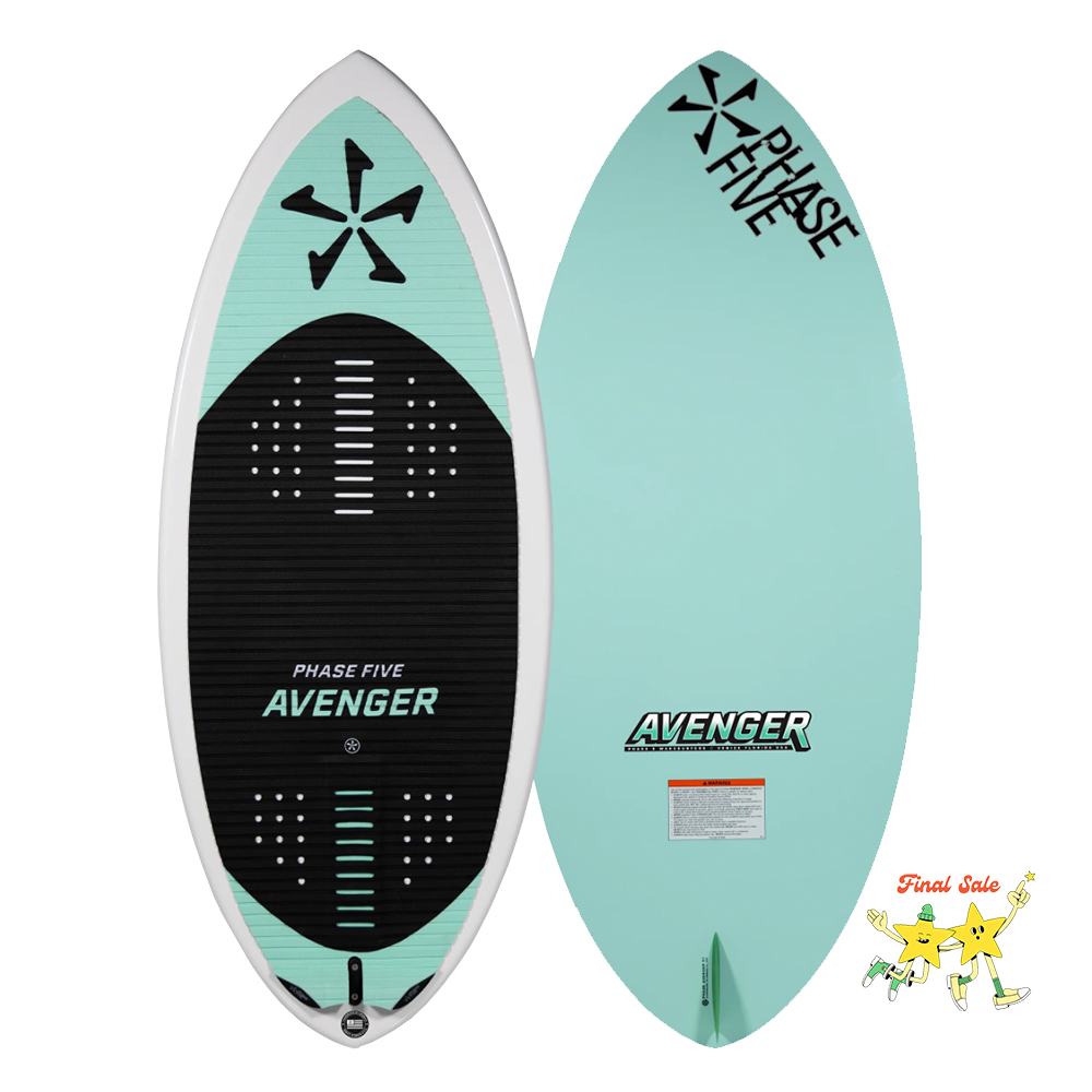2026 Phase 5 Avenger Wakesurfer- Minor Graphic/Coloration Blem