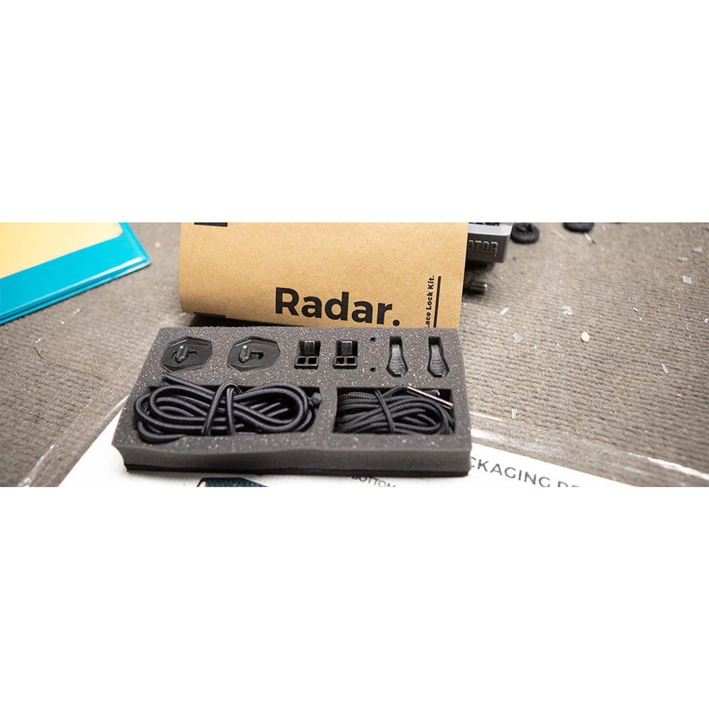2026 Radar Lace Lock Kit Black