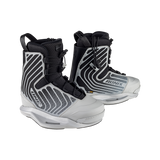 2026 Ronix One Silver Reflective Wakeboard Bindings