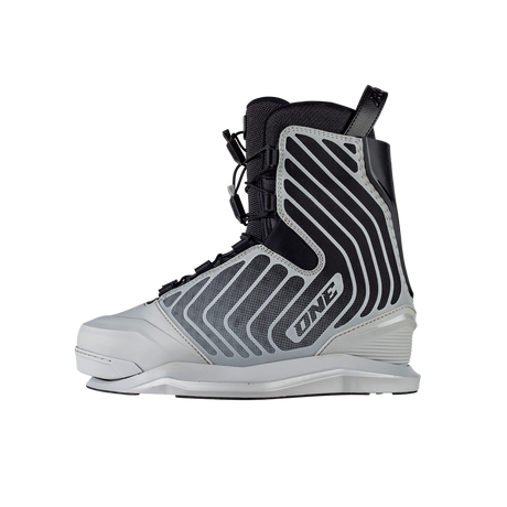 2026 Ronix One Silver Reflective Wakeboard Bindings