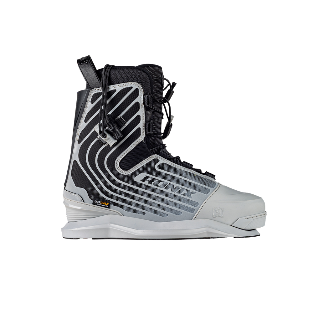 2026 Ronix One Silver Reflective Wakeboard Bindings