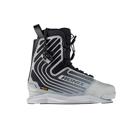 2026 Ronix One Silver Reflective Wakeboard Bindings