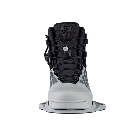2026 Ronix One Silver Reflective Wakeboard Bindings