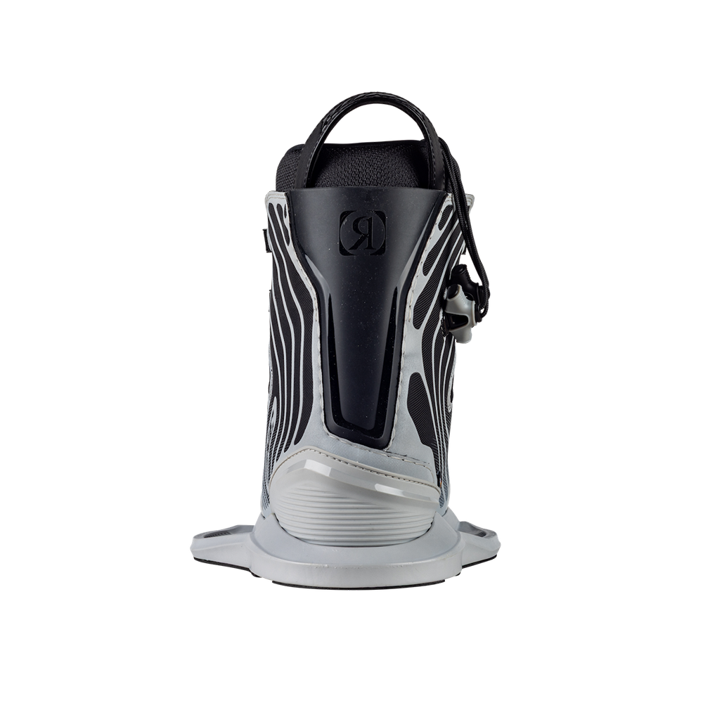 2026 Ronix One Silver Reflective Wakeboard Bindings