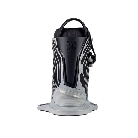2026 Ronix One Silver Reflective Wakeboard Bindings