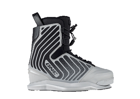 2026 Ronix One Silver Reflective Wakeboard Bindings
