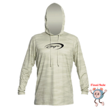 Baja Marine Low Pro Dri Fit Sun Hoodie Stone Camo