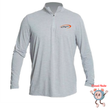 Baja Quarter Mens Zip UPF Dri Fit Long Sleeve