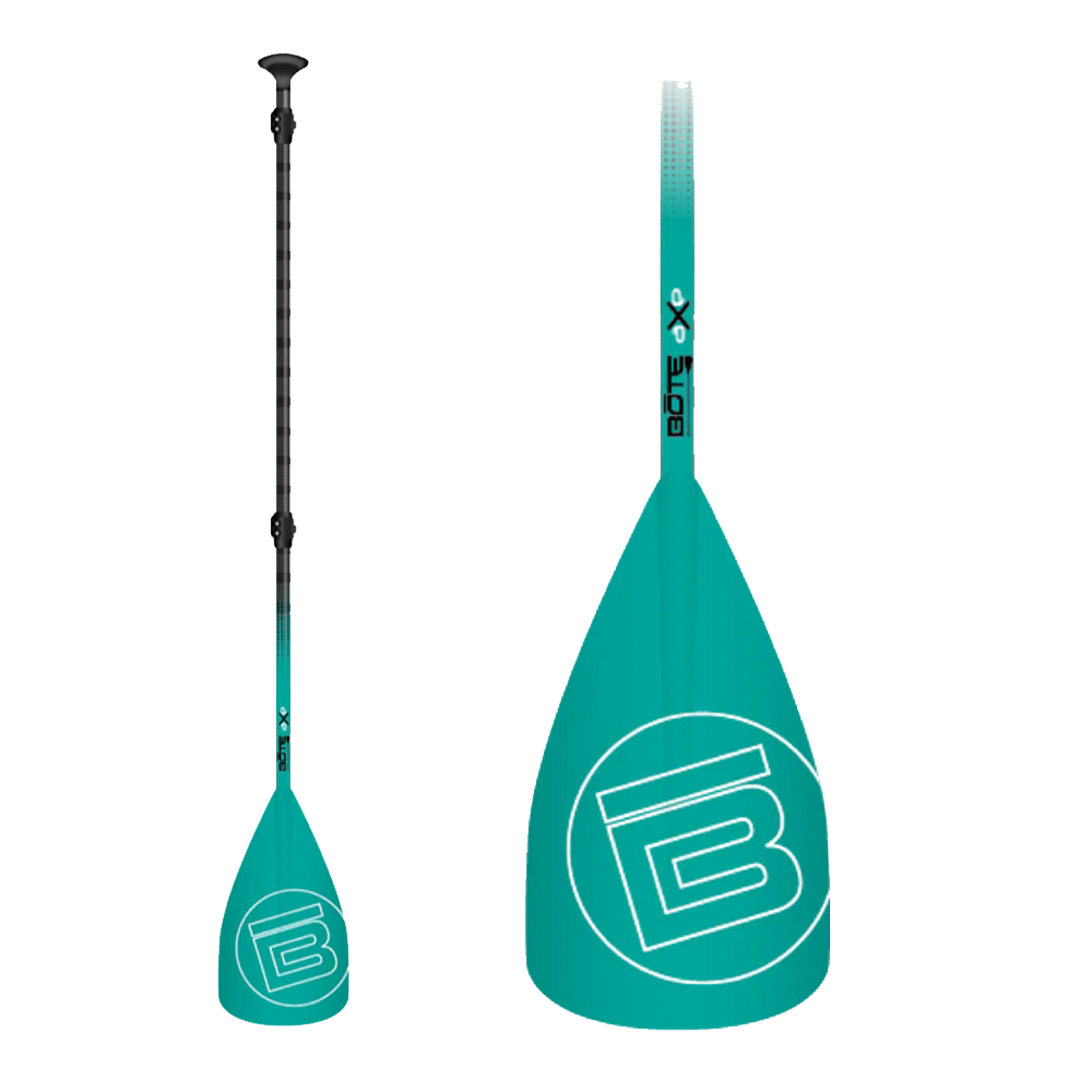 Bote 3 Piece Fiberglass SUP Paddle Jade