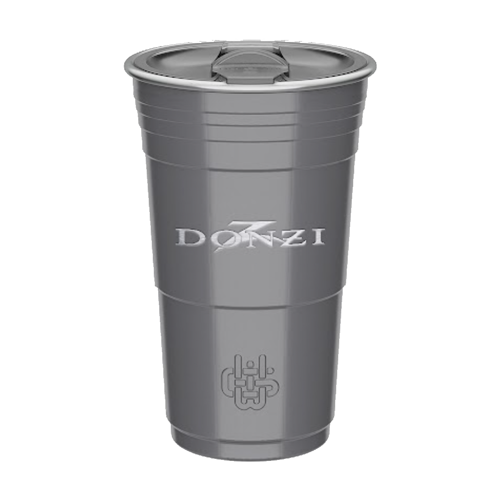 Donzi 16oz Laser Etched Cup Grey