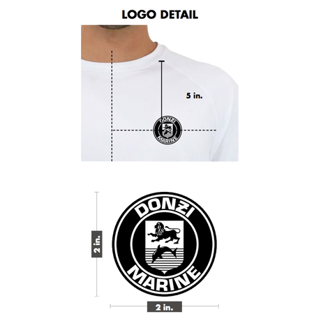 Donzi Marine Surge Long Sleeve Sun Shirt