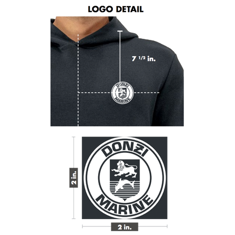 Donzi Marine Tracks Hoodie