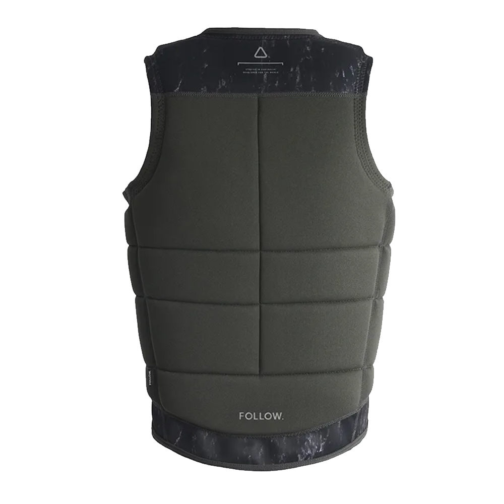 Follow Affiliate Mens Impact Vest Olive