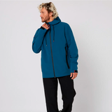 Follow Brand Spray Zip Through Jacket Slate