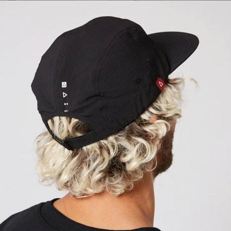 Follow Brand Tech Hat Black