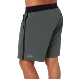 Follow Brand Tech Shorts Olive