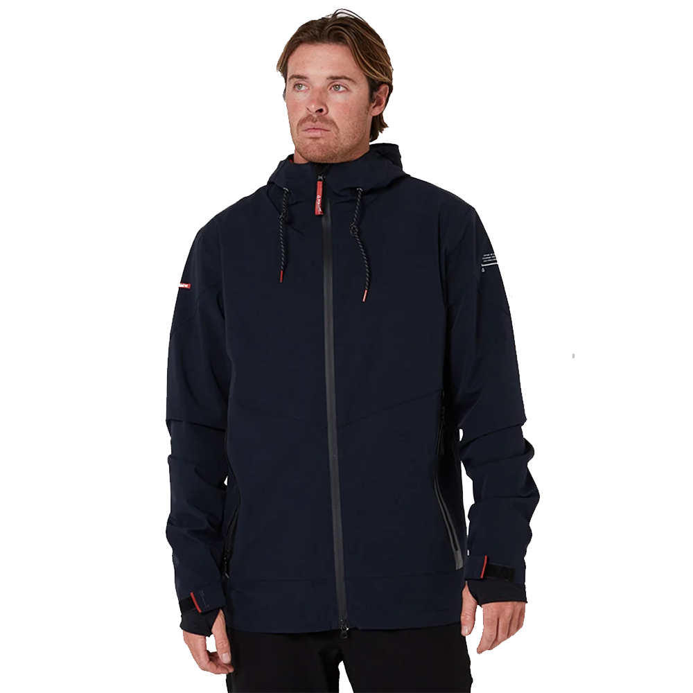 Follow Brand Zip Through Spray Jacket