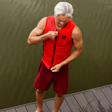 Follow Corp Vest Red
