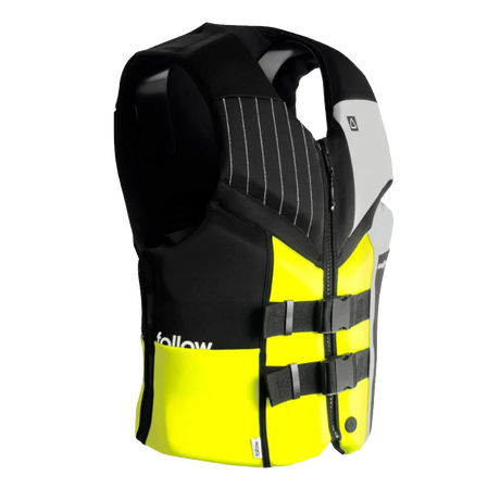 Follow Wake Cure 2 CGA Life Jacket Fluro Yellow