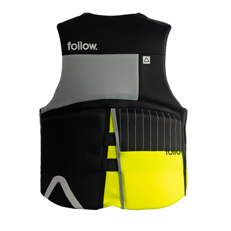 Follow Wake Cure 2 CGA Life Jacket Fluro Yellow