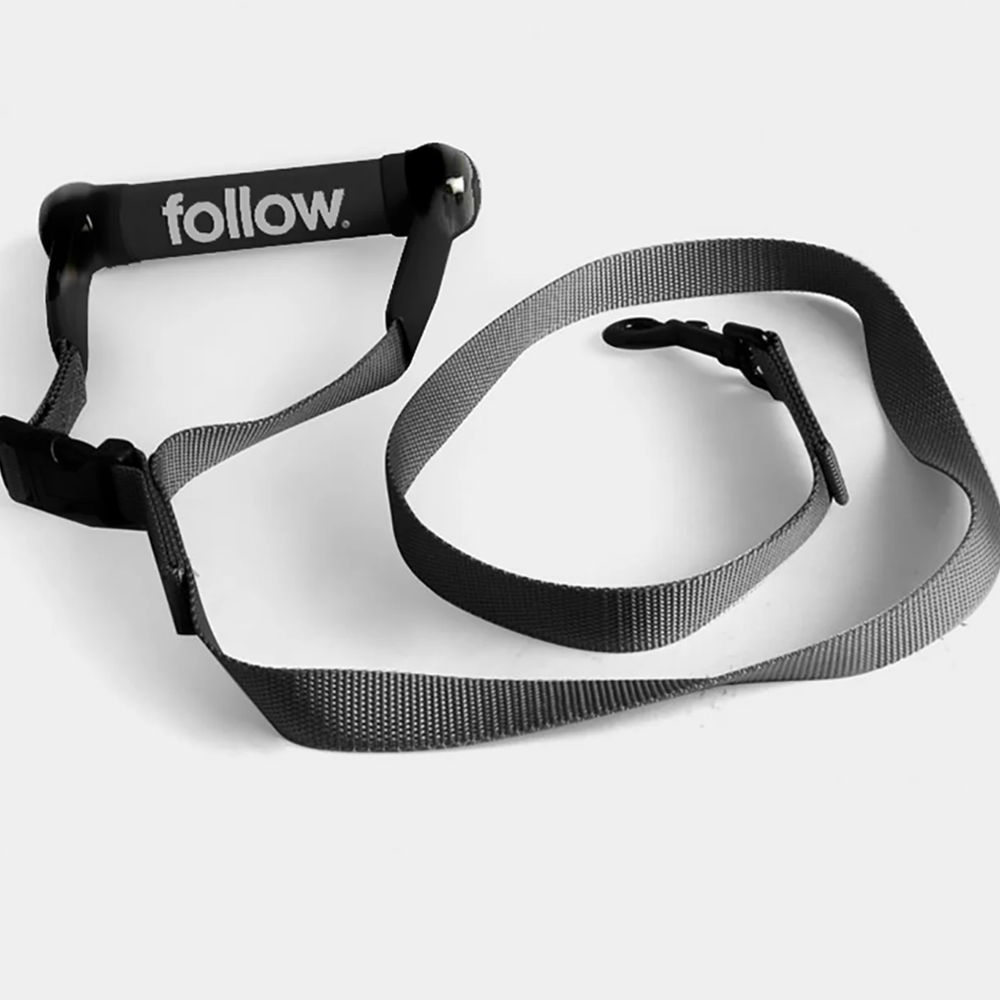 Follow Wake Dog Leash Black