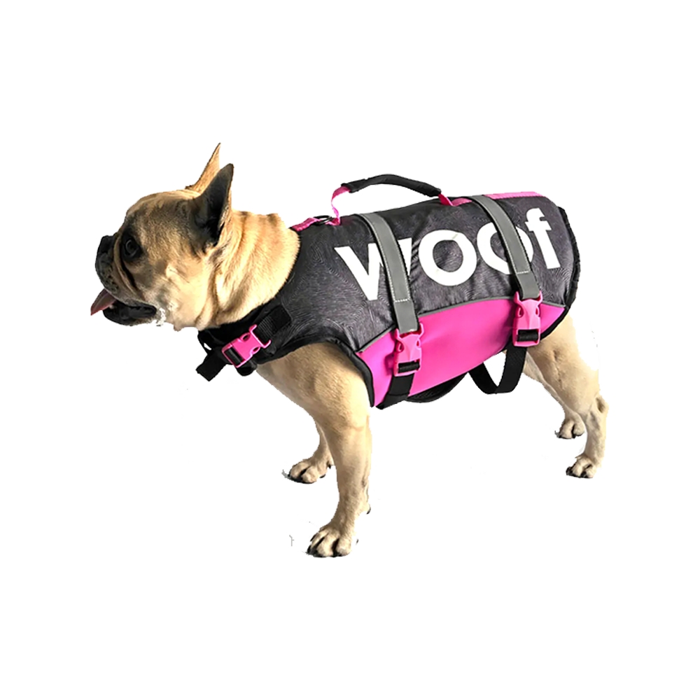 Follow Wake Dog Vest Pink