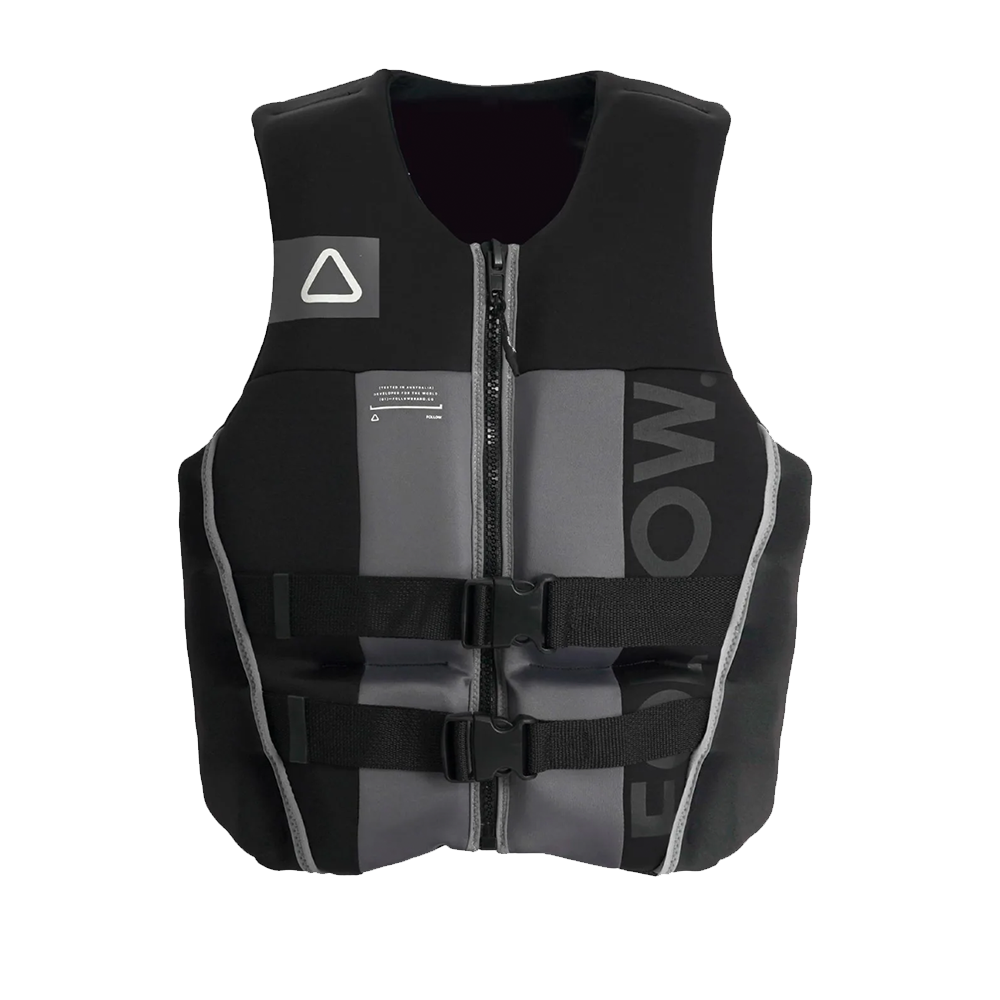 Follow Wake Logo CGA Life Jacket Black