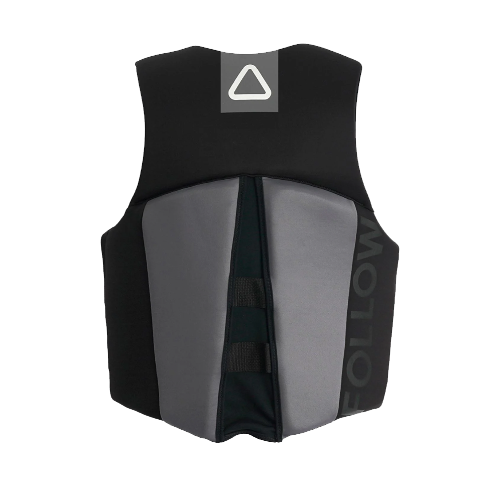 Follow Wake Logo CGA Life Jacket Black