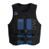 Follow Wake Logo CGA Life Jacket Black Blue