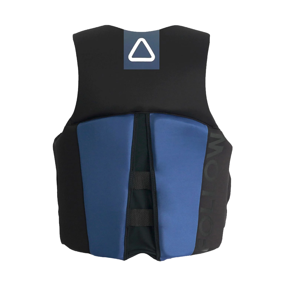 Follow Wake Logo CGA Life Jacket Black Blue